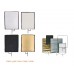 E-IMAGE F01-18 FLAG PANEL ALUMINUM ALLOY 45*60 CM, FABRIC: GOLD/SILVER/BLACK/WHITE ФЛАГ 4В1