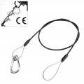 KUPO SW-02 DIA. 3 MM, 70 CM LENGTH SAFETY WIRE W/PVC ТРОСИК СТРАХОВОЧНЫЙ