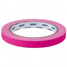 KUPO CSS-1215PK CLOTH SPIKE TAPE, PINK 12MM*13,72M СКОТЧ РОЗОВЫЙ