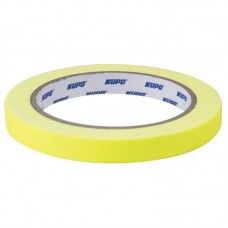 KUPO CSS-1215Y CLOTH SPIKE TAPE, YELLOW 12MM*13,72M СКОТЧ ЖЁЛТЫЙ